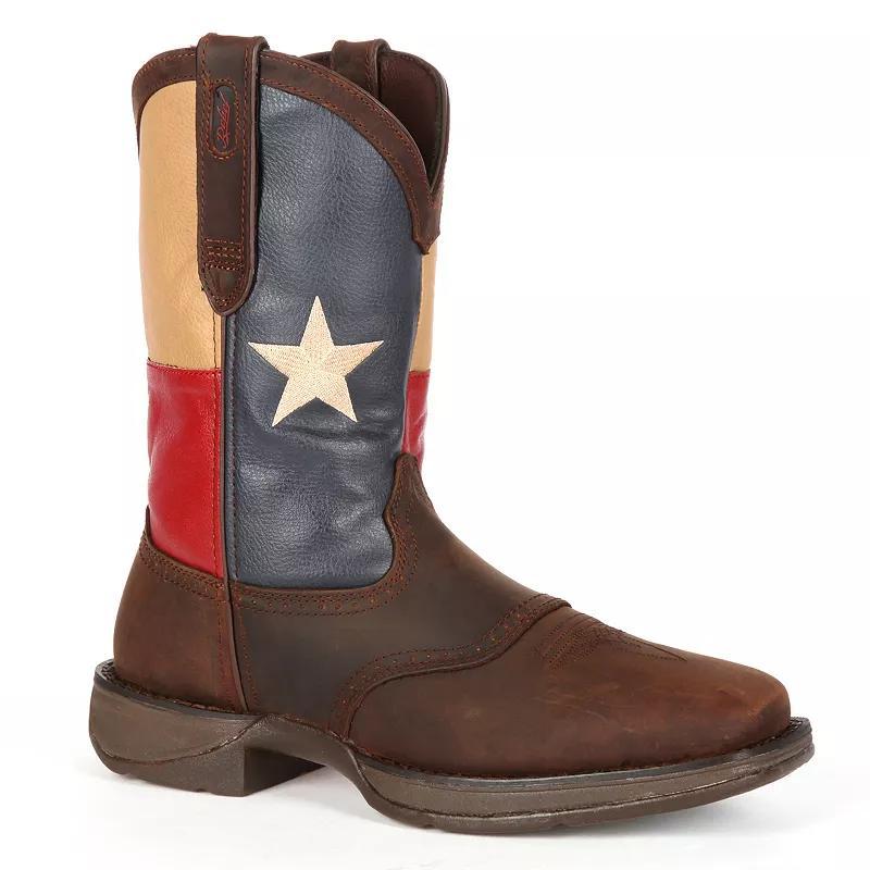 Durango Rebel Texas Flag Mens 11-in. Western Boots Product Image