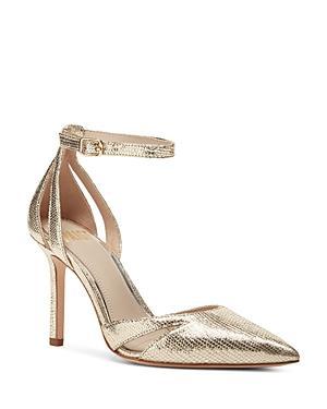 PAIGE Simona Ankle Strap Pointed Toe Pump Product Image