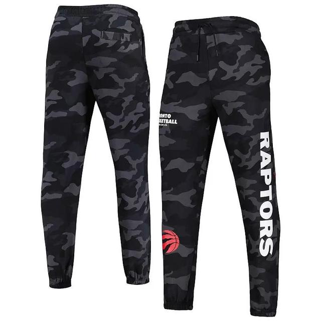 Mens New Era Black/Camo Toronto Raptors Tonal Joggers Product Image