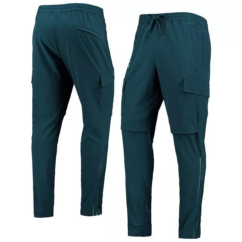 Mens adidas Green Atlanta United FC Travel Pants Product Image