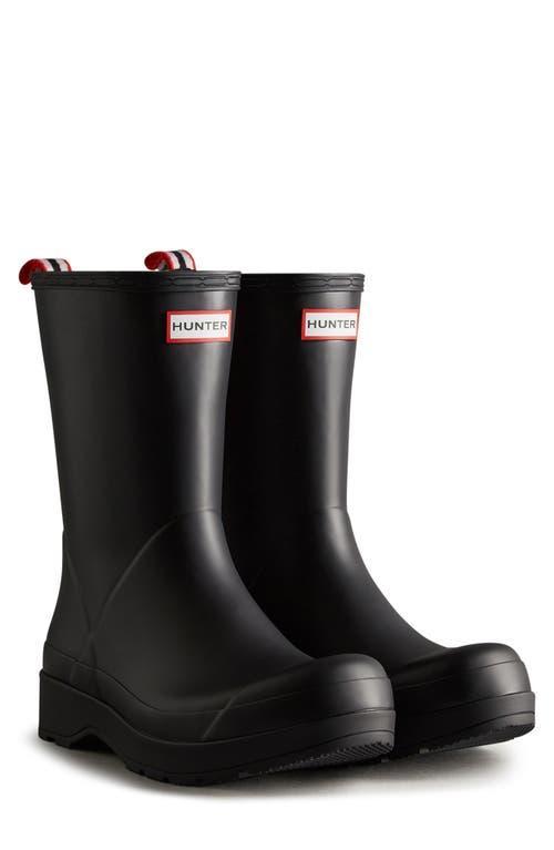Hunter Original Play Boot Mid-Height (Black) Men's Rain Boots Product Image