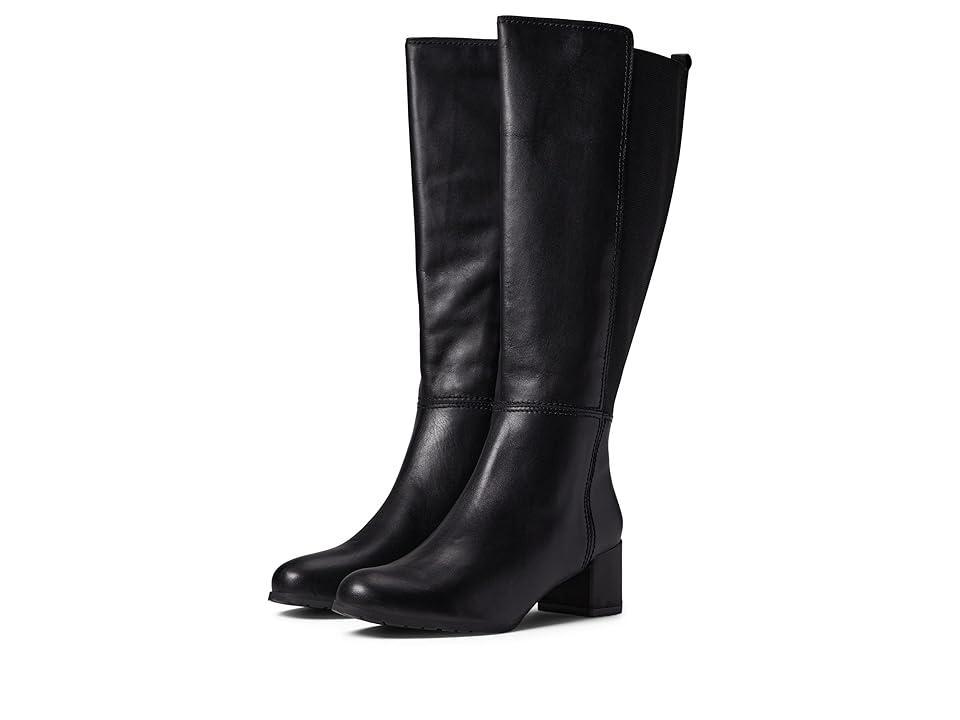 Naturalizer Brent Waterproof Leather Wide Calf) Women's Boots Product Image