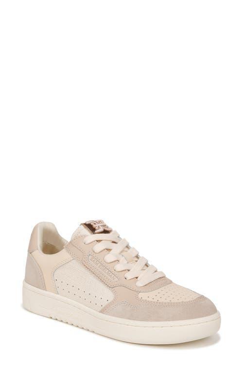 Sam Edelman Harper Leather Suede and Fabric Low-Top Retro Skater Sneakers Product Image