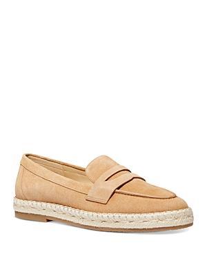 Michael Kors Womens Lennon Slip On Penny Loafer Espadrille Flats Product Image