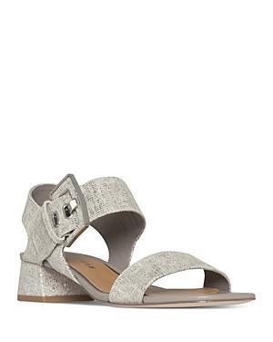 Donald Pliner Croc Embossed Heel Sandal Product Image