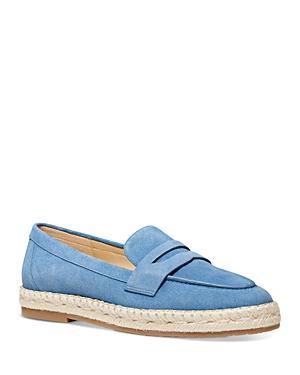 Michael Kors Womens Lennon Slip On Penny Loafer Espadrille Flats Product Image