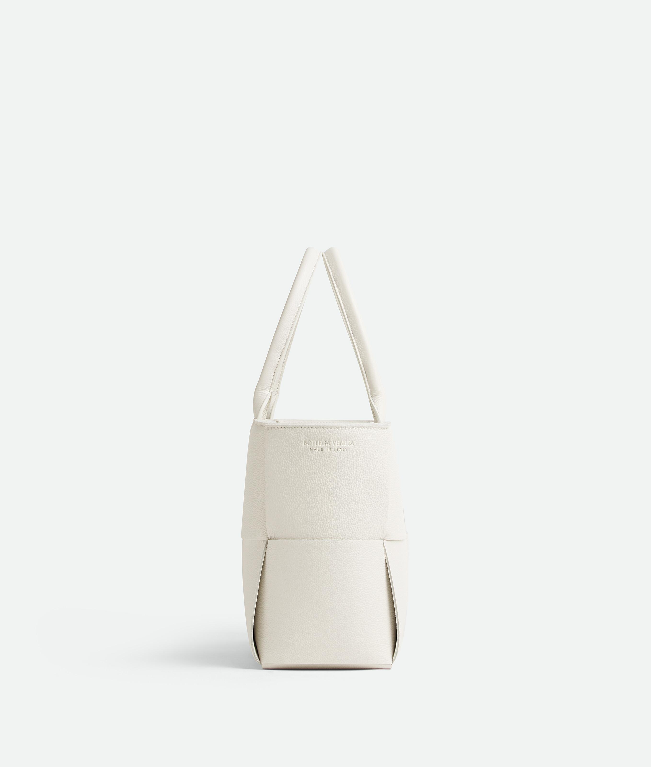 BOTTEGA VENETA Bottega  Veneta Small Arco Tote Bag In White Product Image