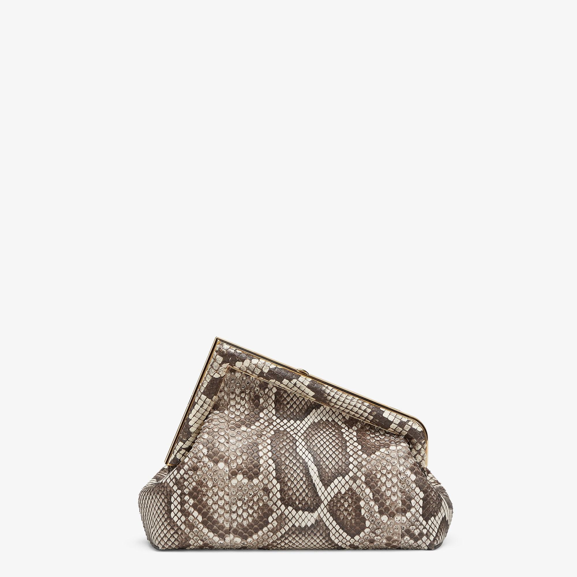 Fendi First SmallNatural python leather bag Product Image