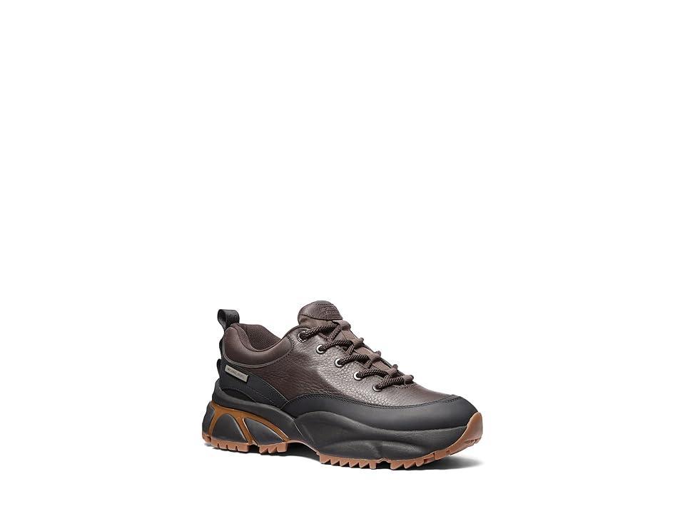 Michael Kors Logan Trainer (Chocolate) Men's Shoes Product Image