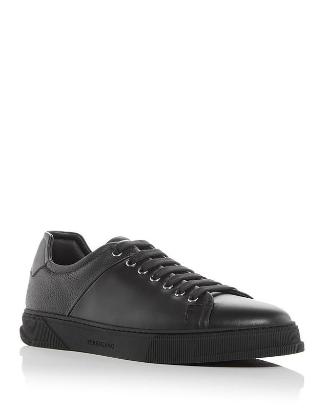 Mens Clayton Tonal Leather Low-Top Sneakers Product Image