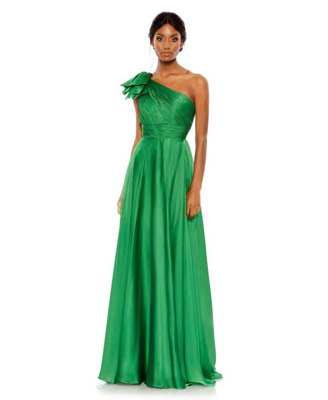 Womens One-Shoulder Gown Product Image