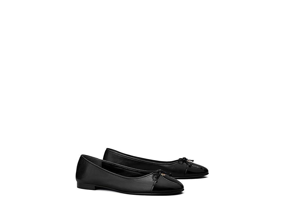 Tory Burch Cap-Toe Ballet (Perfect /Perfect ) Women's Shoes Product Image