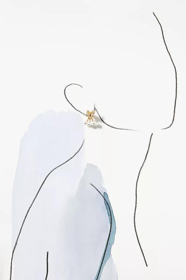 Shashi Bow Jacket Earrings Product Image