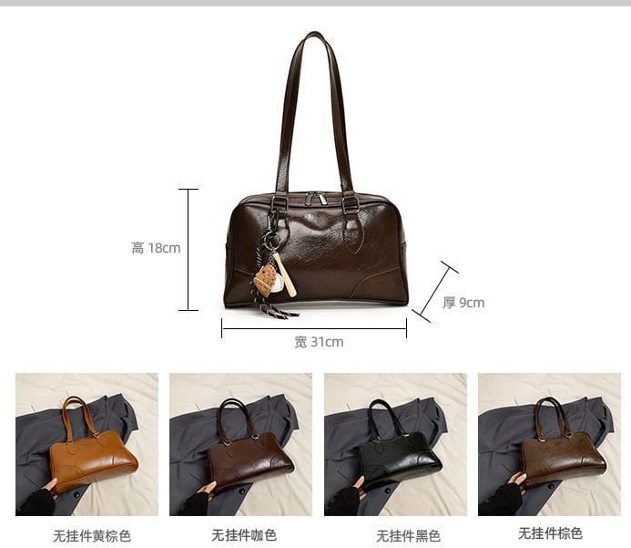 Plain Panel Bowler Bag Product Image