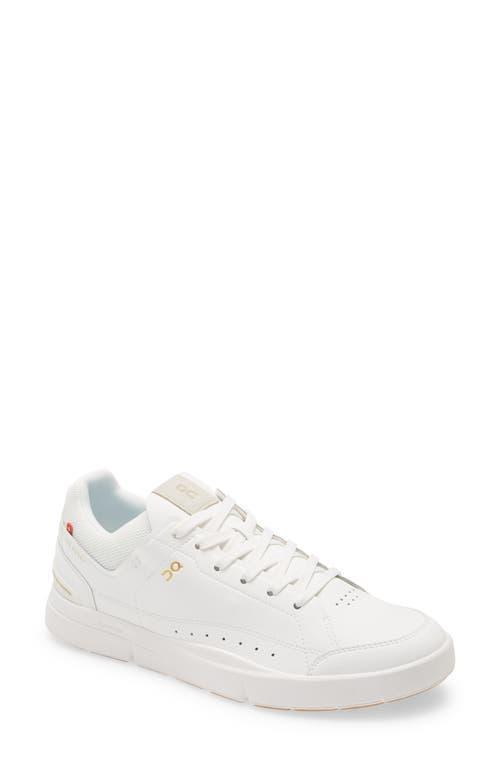 On The Roger Centere Court in White & Gum - White. Size 7 (also in ). Product Image