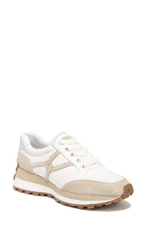 Womens Valentina Leather & Suede Low-Top Sneakers Product Image