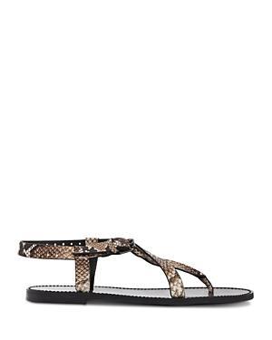 The Kooples Womens Leather Thong Sandals Product Image