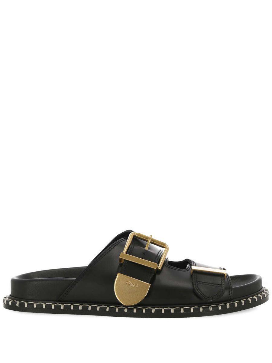 CHLOÉ Sandals In With Leather Working Group (lwg) Certification For Responsible Leather Production. Product Image