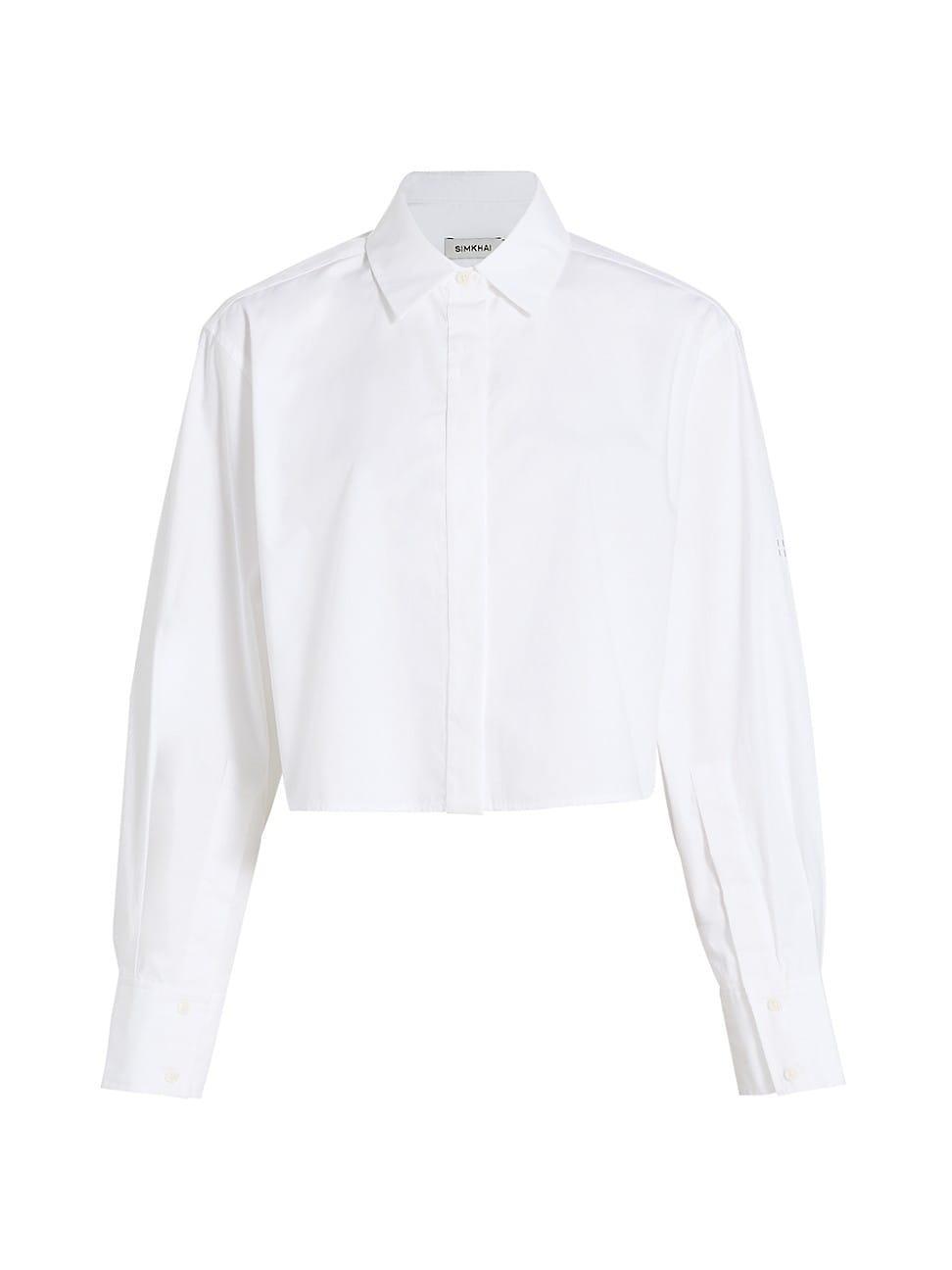 Womens Renata Crop Shirt Product Image