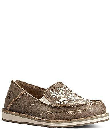 Ariat Womens Cruiser Embroidered Leather Slip Product Image