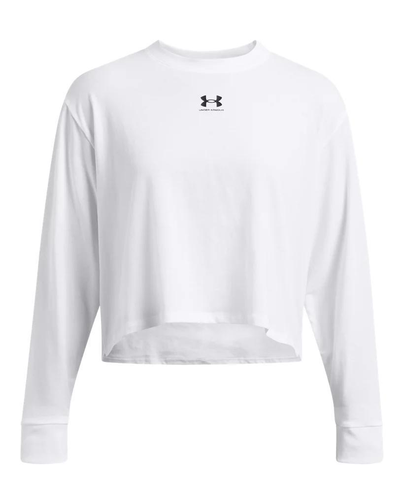 Women's UA Rival Boxy Long Sleeve Product Image