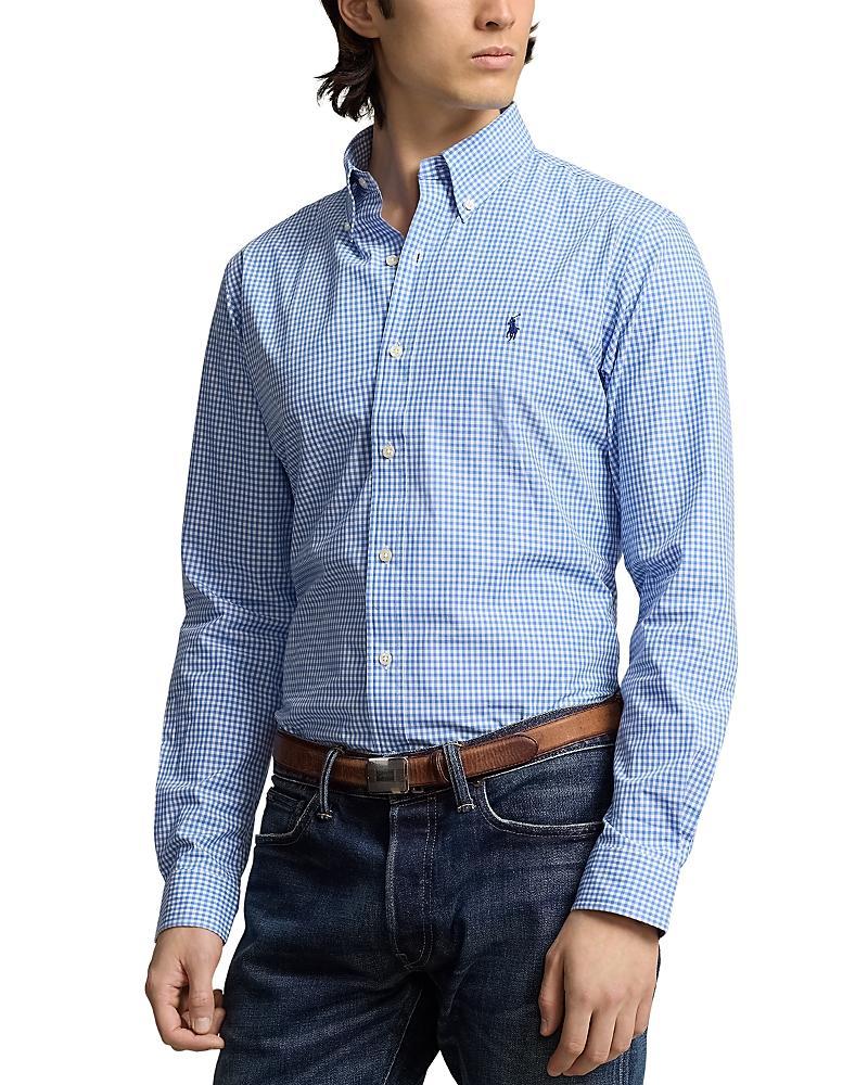 POLO RALPH LAUREN Slim Fit Shirt In Blue Product Image