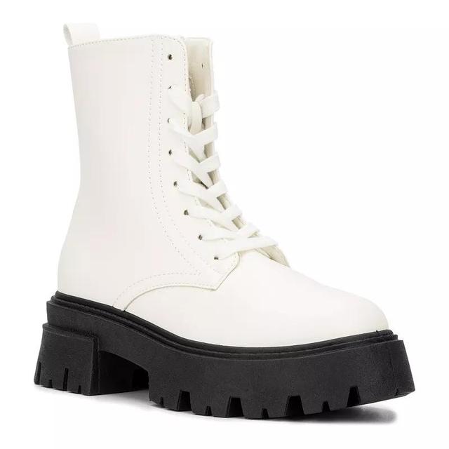 Olivia Miller Yaretzi Womens Combat Boots Product Image