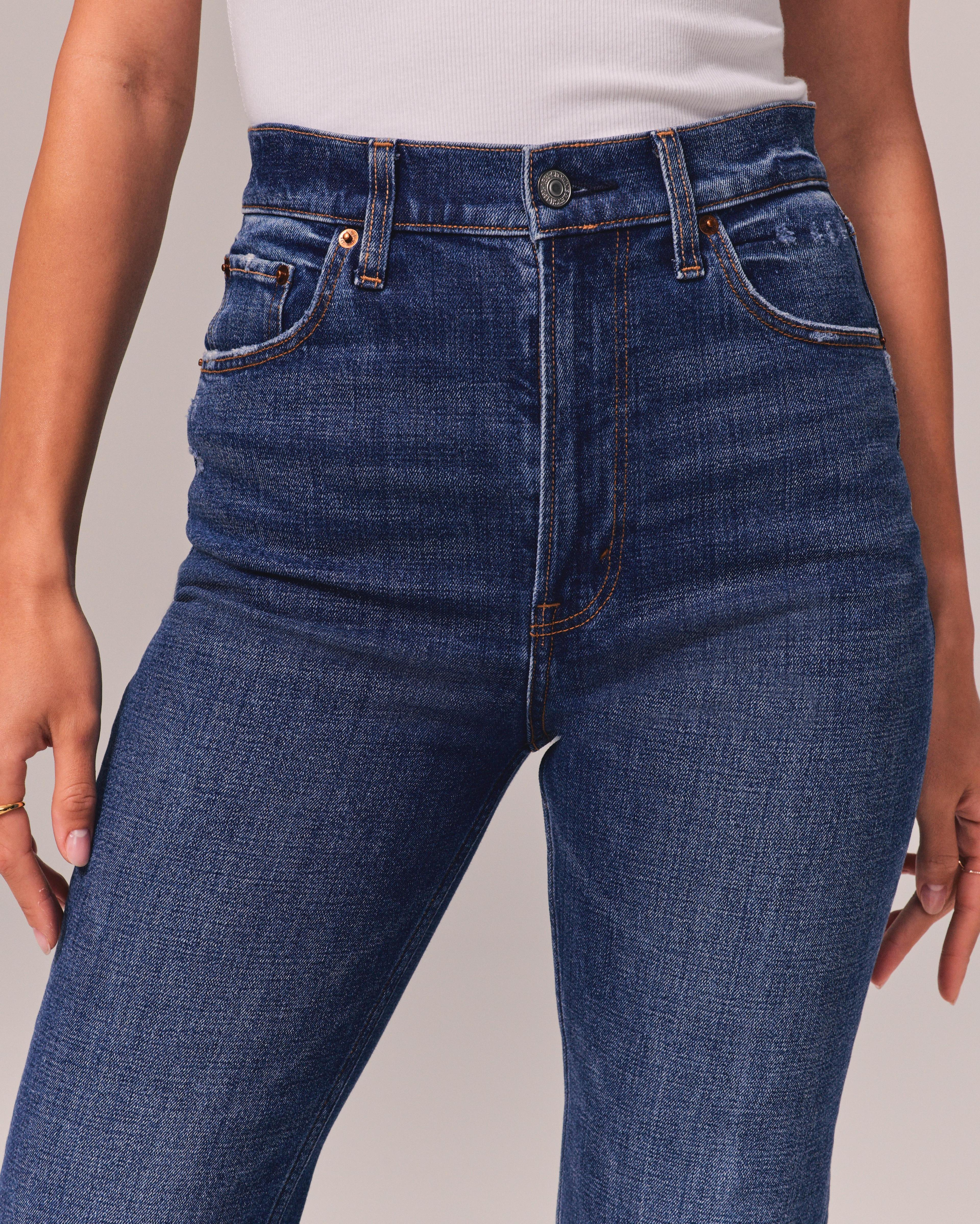 Ultra High Rise Ankle Straight Jean Product Image