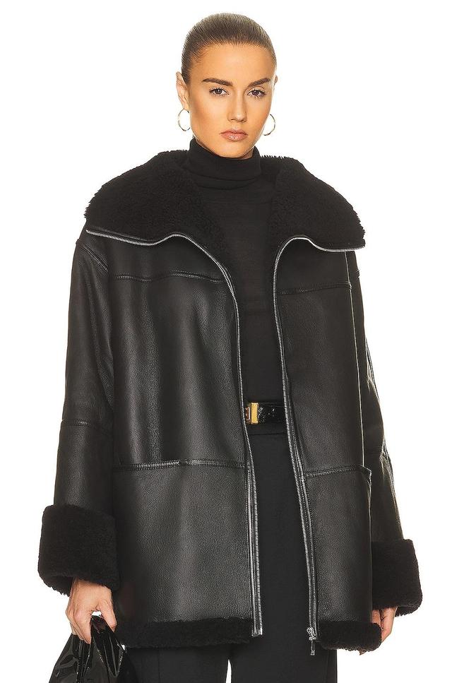 Toteme Signature Shearling Jacket Product Image