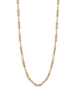 Womens Heavy Metal Medium 14K Yellow Gold Mixed Chain Necklace - Gold - Gold - Size Medium Product Image