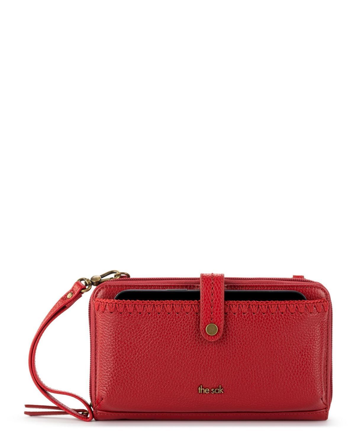 The Sak Womens Iris Leather Convertible Crossbody Bag Product Image