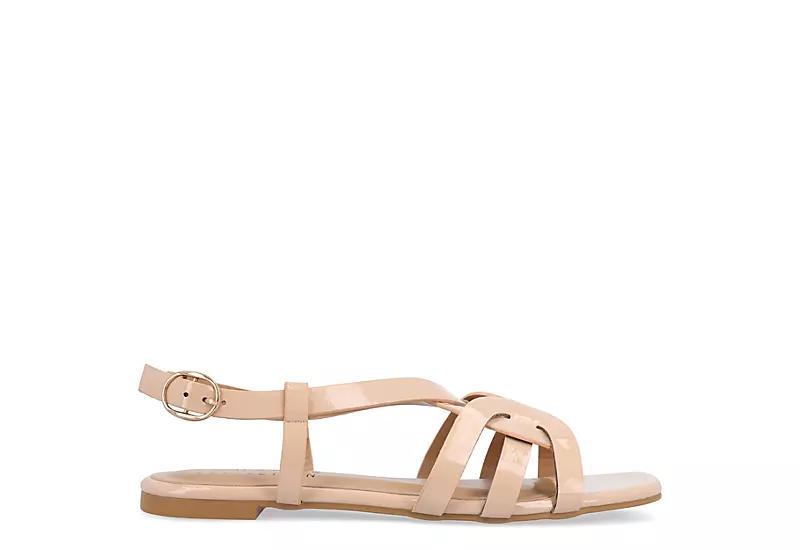 Journee Collection Alorra Womens Strappy Sandals Blue Product Image