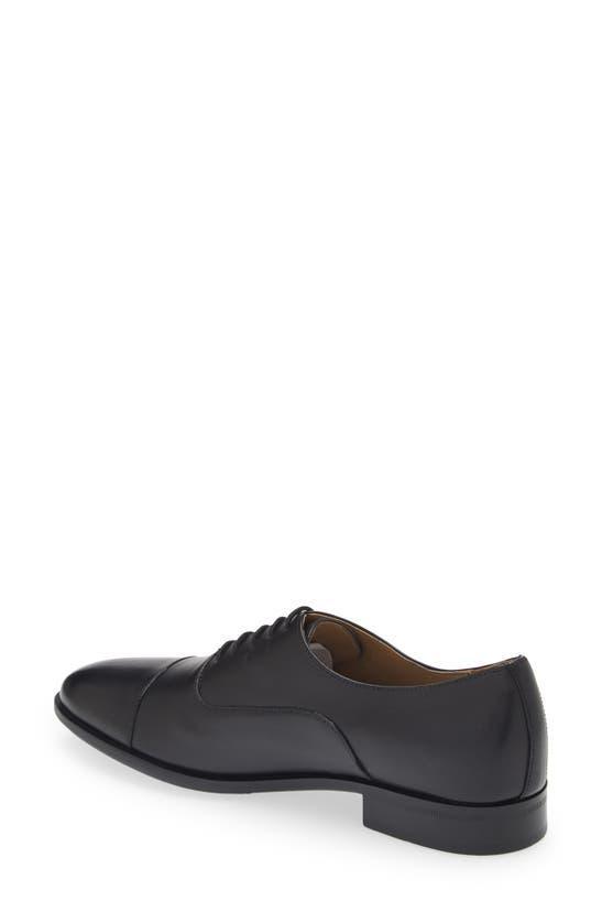 HUGO BOSS Colby Mens Leather Derby Shoes In Black Product Image