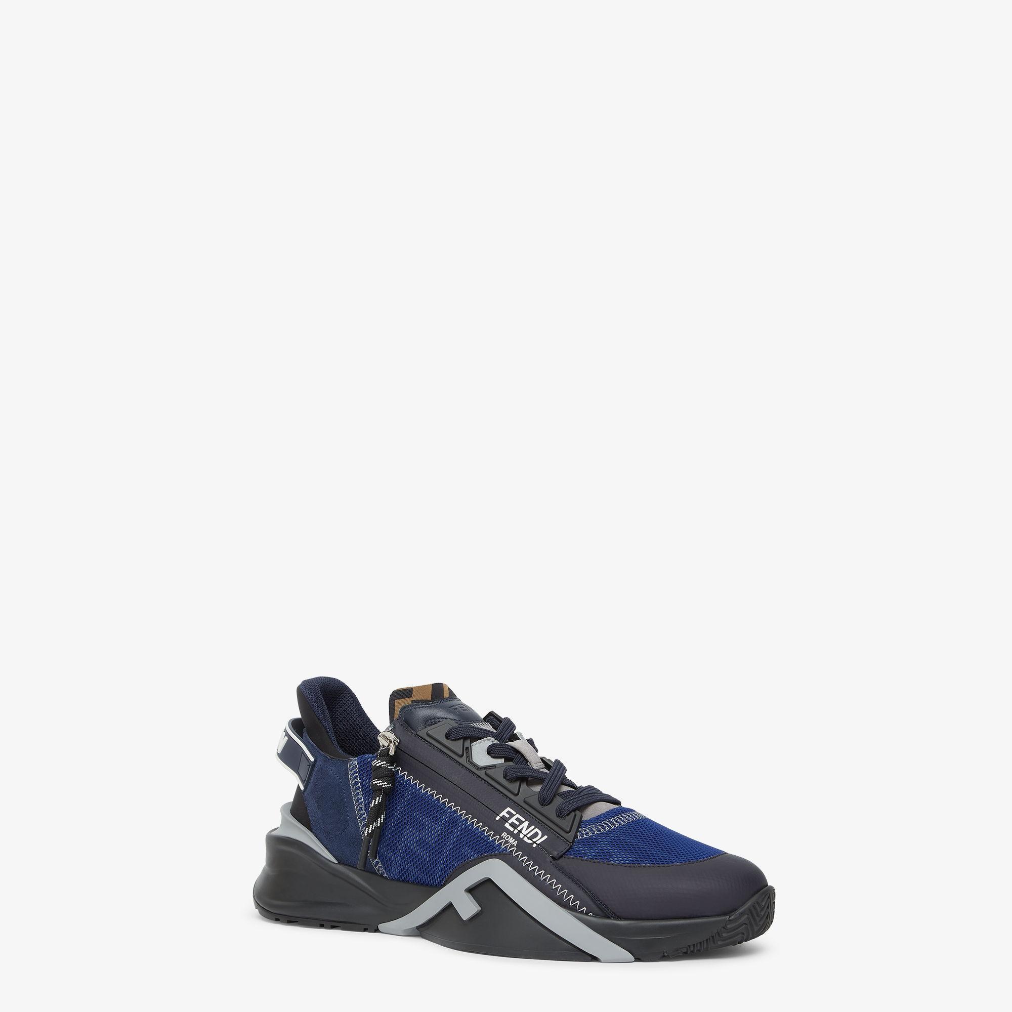 Fendi Flow SneakersBlue FF Lycra® running shoe Product Image