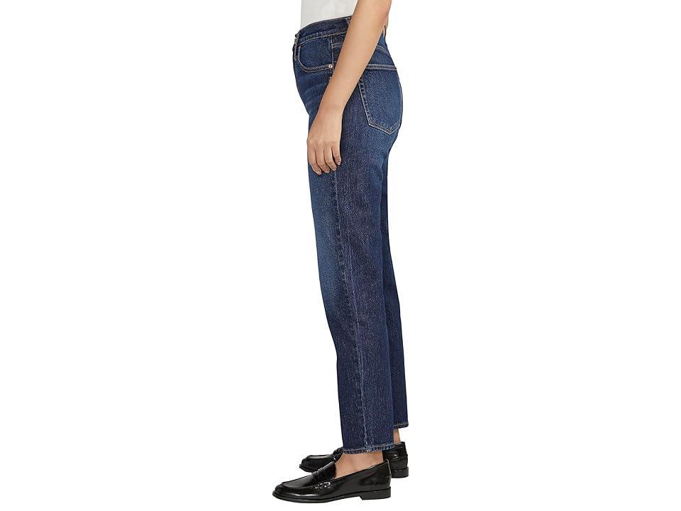 Silver Jeans Co. Highly Desirable High-Rise Slim Straight Leg Jeans L28440RCS340 (Indigo) Women's Jeans Product Image