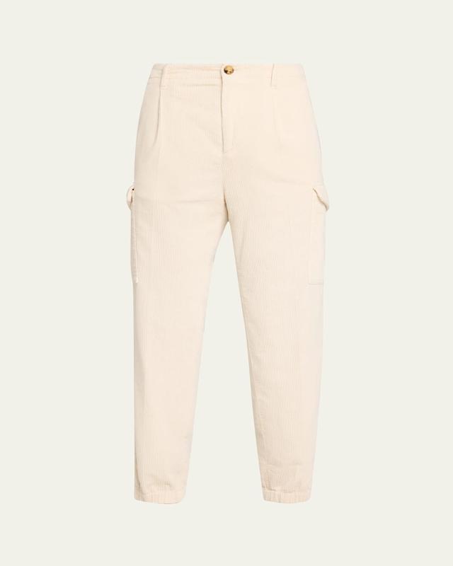 Mens Wide-Wale Corduroy Ergonomic Pants Product Image