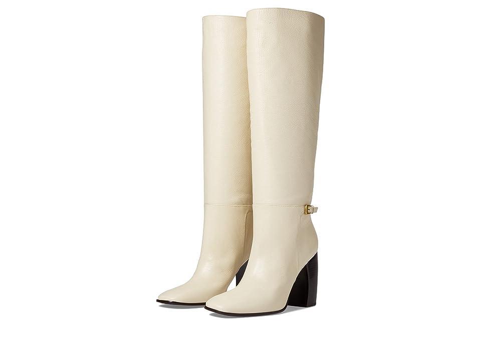 Tory Burch Banana Heel Buckle Boot 100 mm (New Cream) Women's Boots Product Image