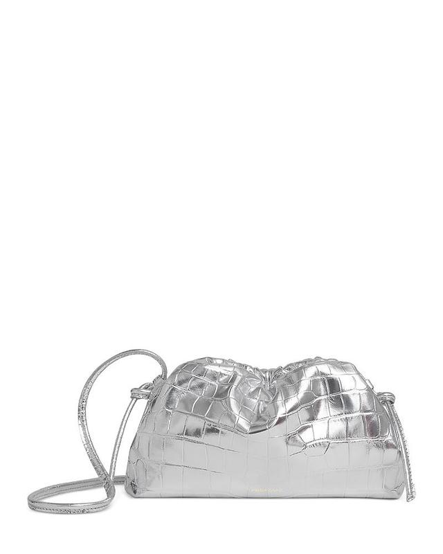 Mansur Gavriel Mini Cloud Metallic Leather Clutch Product Image