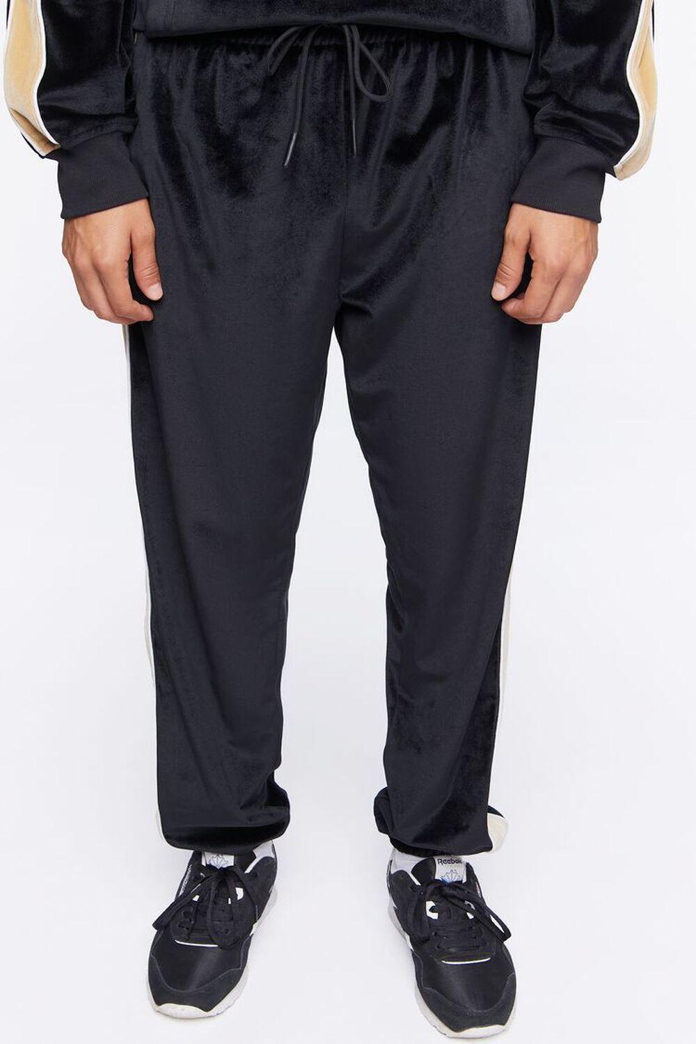 Active Side-Striped Velour Joggers | Forever 21 Product Image