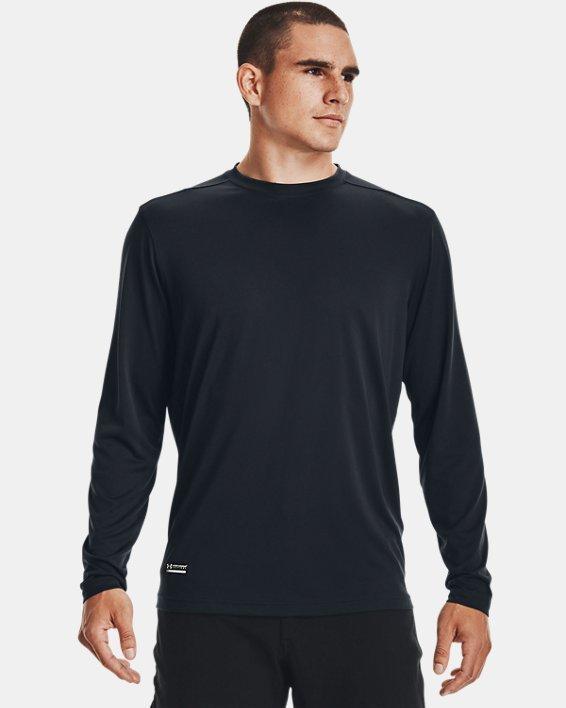 Under Armour Mens UA Tech Tactical Long Sleeve T-Shirt Blue, X-Small - Branded Graphic Ts at Academy Sports Product Image