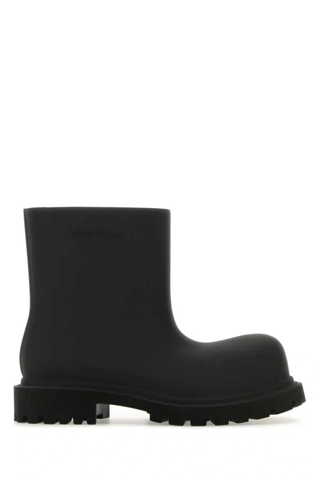 BALENCIAGA Men's Eva Steroid Ankle Boots In Black Product Image