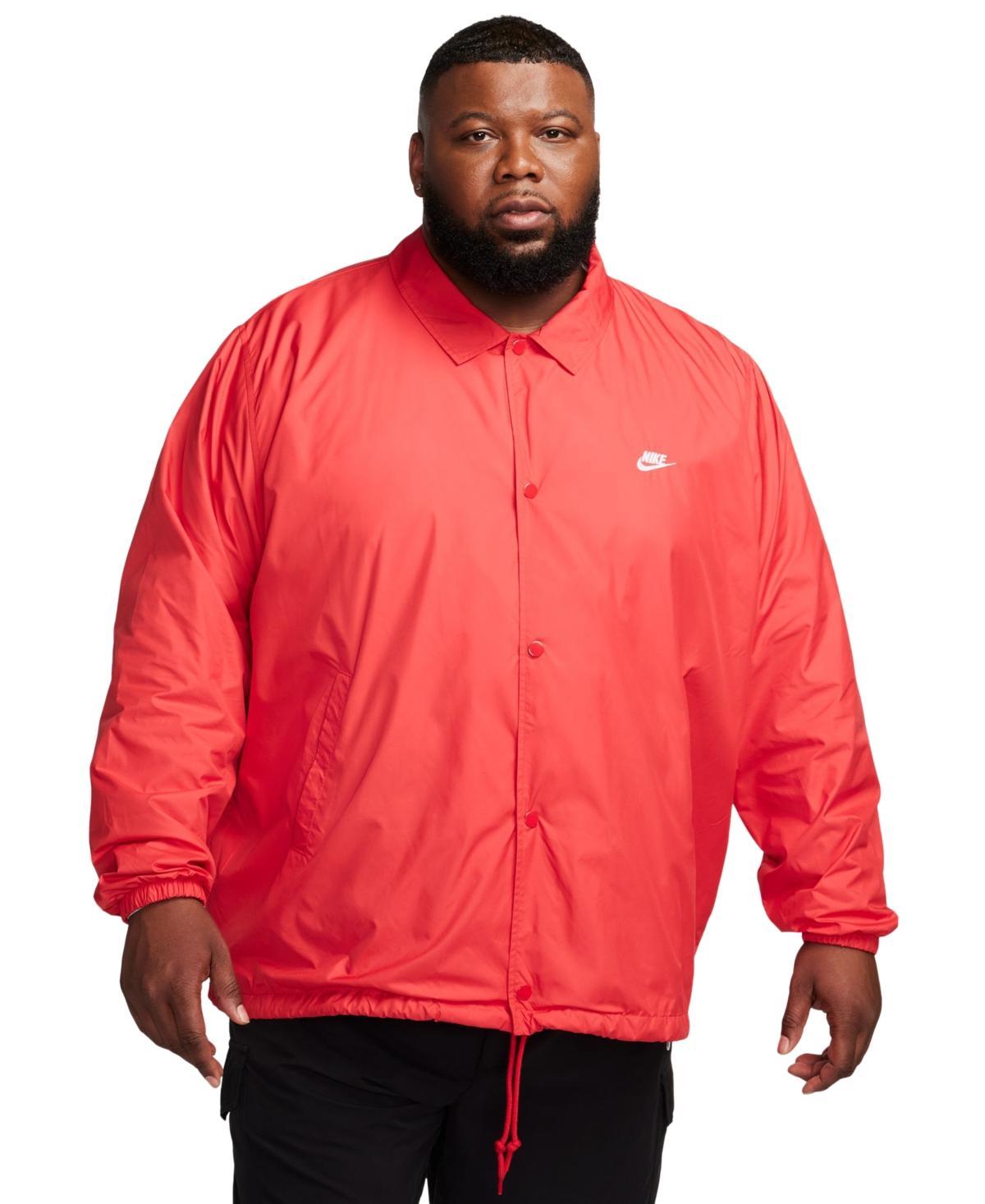 Men's Relaxed Fit Club Coaches' Jacket Product Image