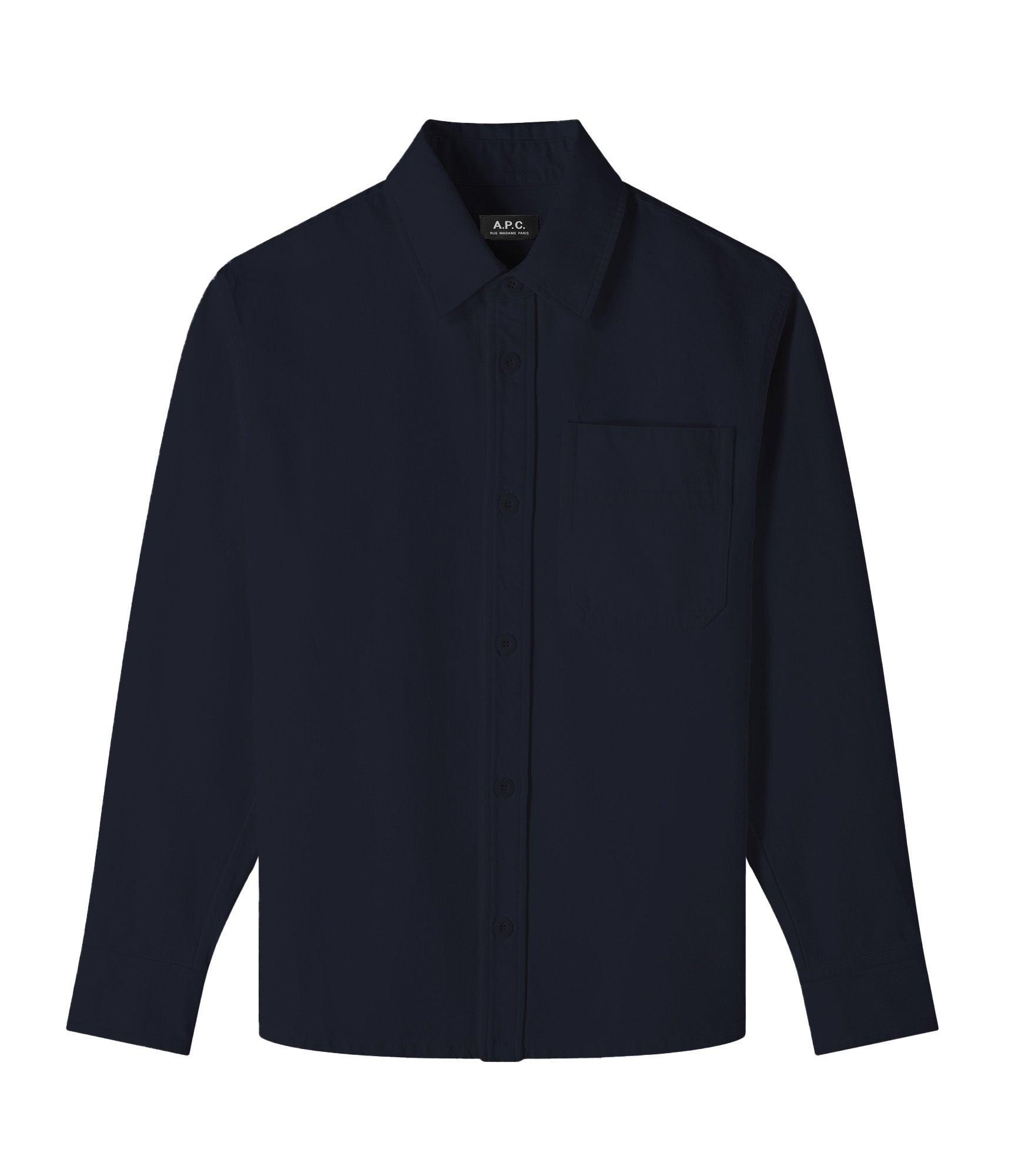 Basile Brodée Poitrine overshirt Male Product Image