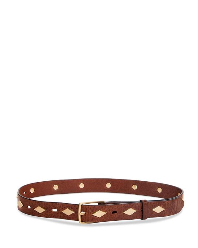 Womens Colin Studded Leather Belt Product Image