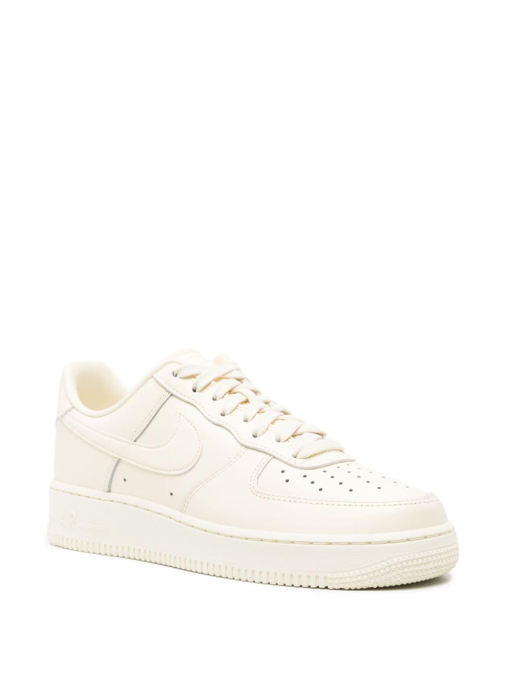 Air Force 1 Leather Sneakers In White Product Image