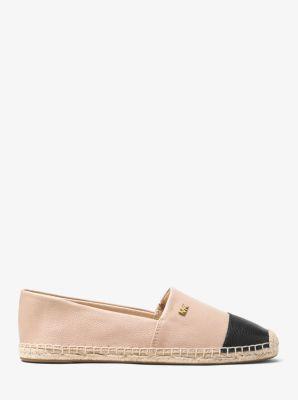 MICHAEL Michael Kors Kendrick Womens Leather Slip On Espadrilles - beige - Size: US 9.5 Product Image