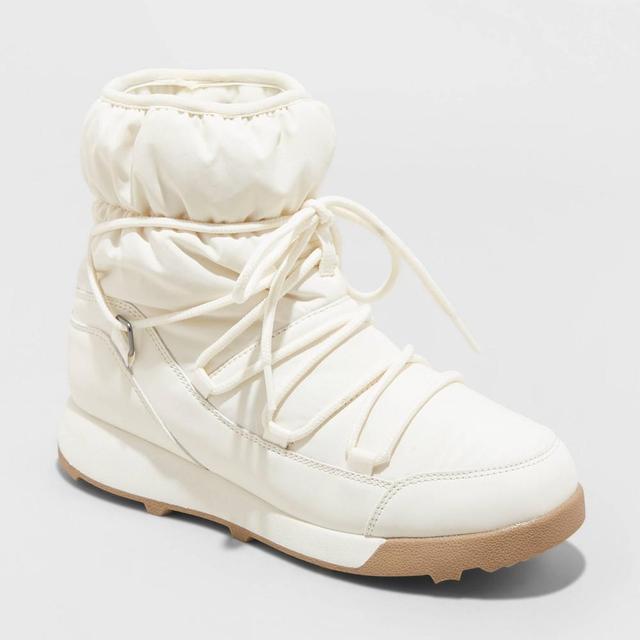 Womens Cara Winter Boots - All in Motion Cream 12, Ivory Product Image