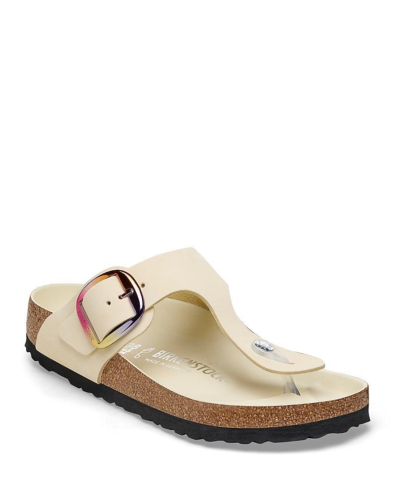 Birkenstock Gizeh Big Buckle Iridescent Women's Shoes Product Image