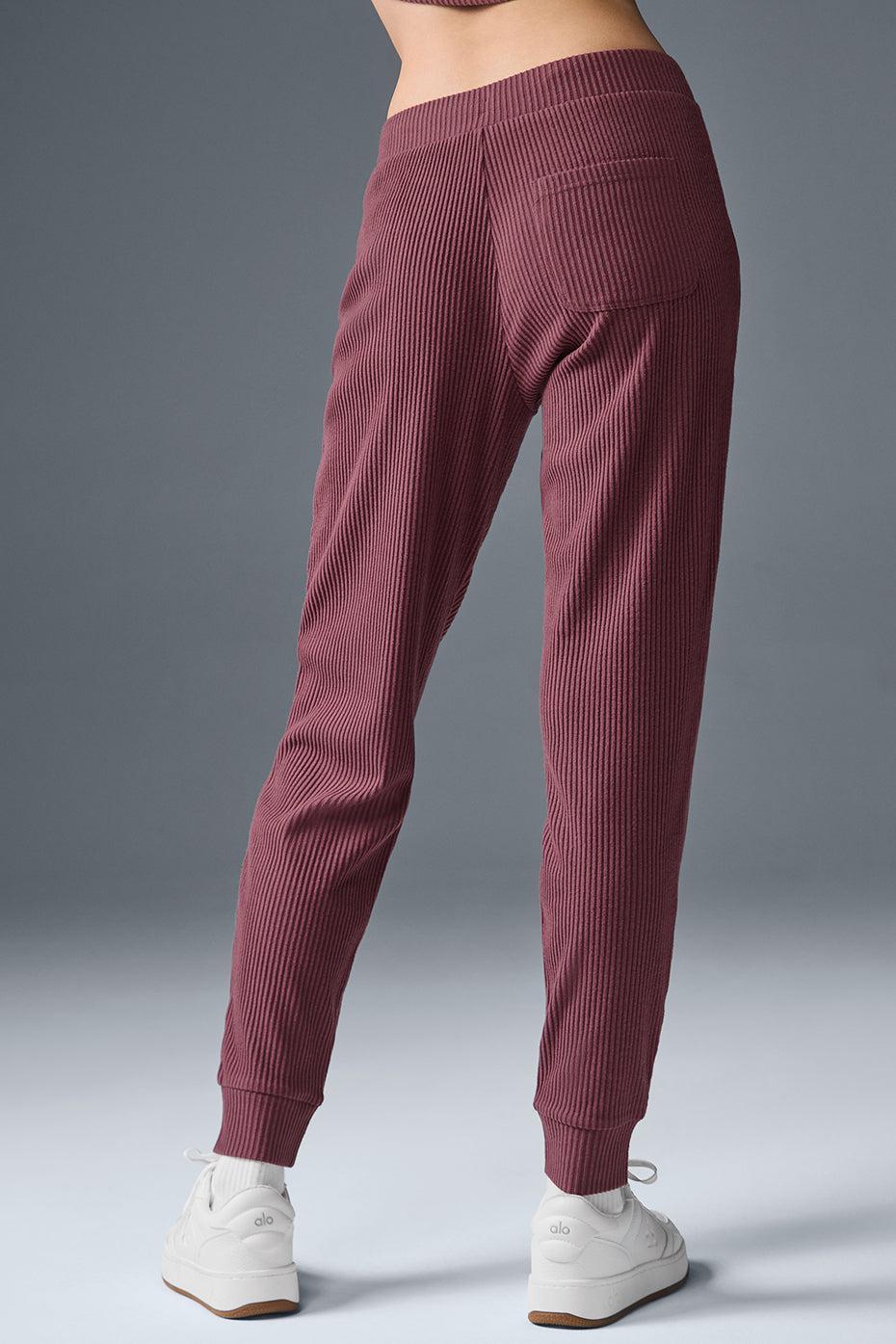 Muse Sweatpant - Burgundy Truffle Female Product Image