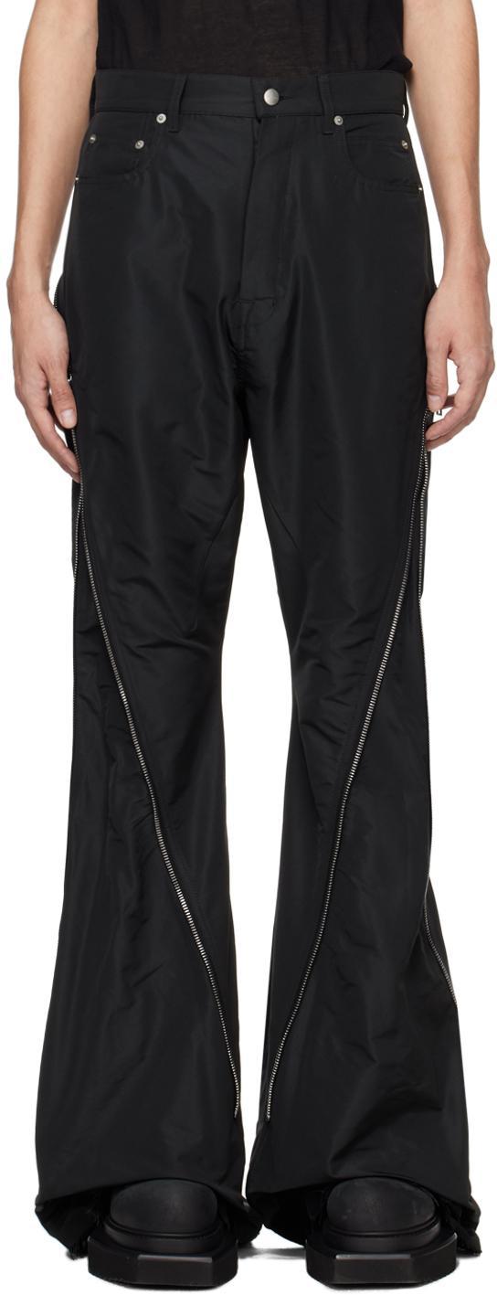 Black Bolan Banana Trousers In 09 Black Product Image